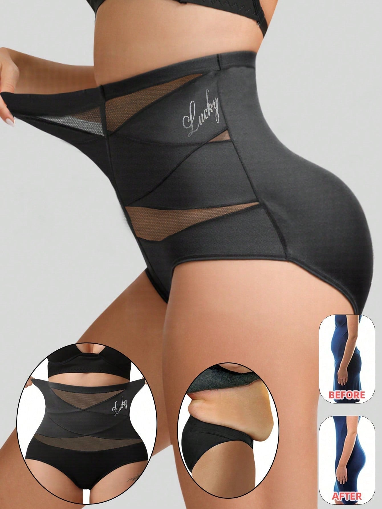 Birgitta - Shapewear med hög midja