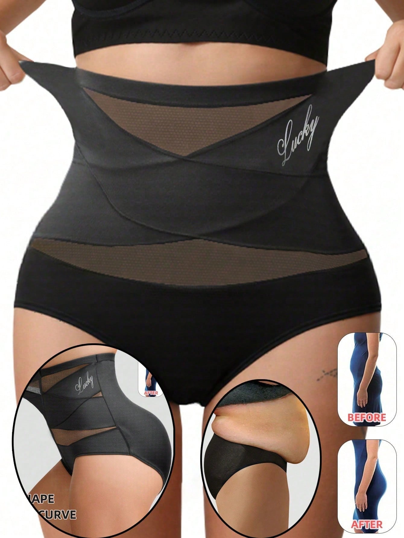 Birgitta - Shapewear med hög midja