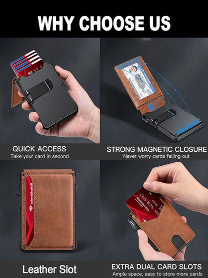 SlimPlånbok™ – Den smarta plånboken med RFID-skydd