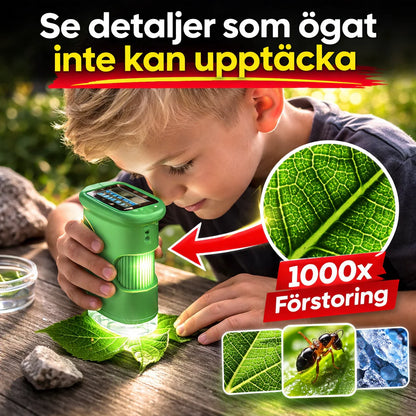 NaturLins™ Barnmikroskop