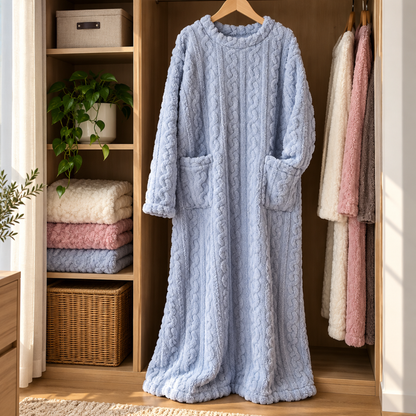 Mysella™ | Mjuk fleece, praktiska fickor och värme under vintern