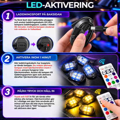 LumiLight™ – Trådlös LED-stämningsbelysning