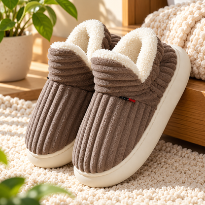 New Jersey Fluffy | Terapeutiska, mjuka fleece-vintertofflor