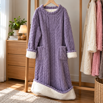 Mysella™ | Mjuk fleece, praktiska fickor och värme under vintern
