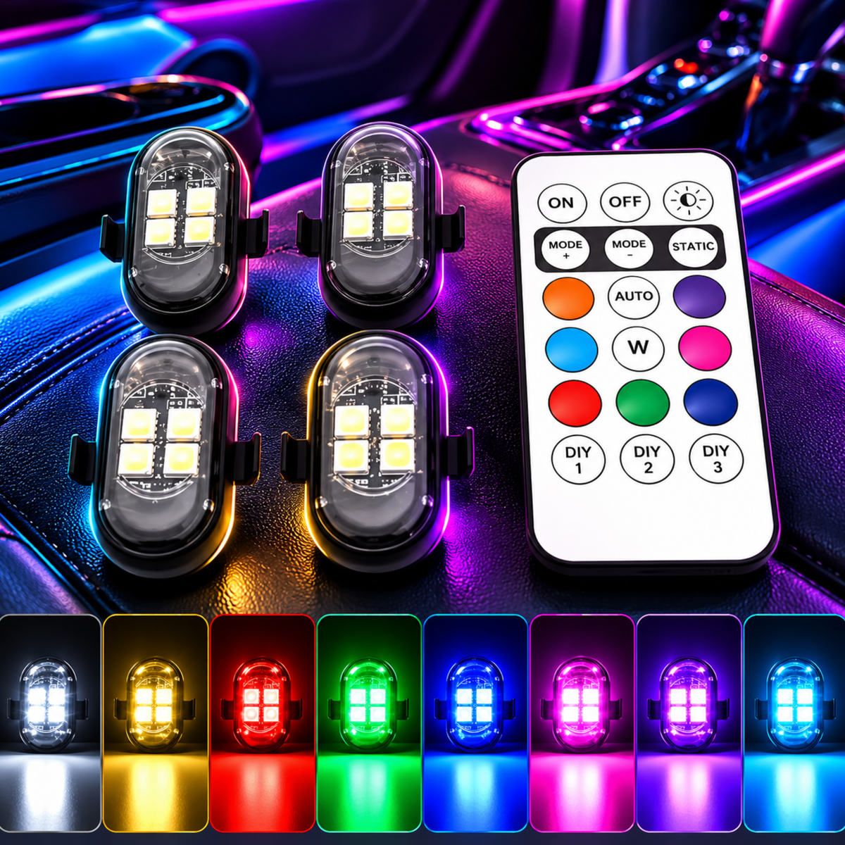 LumiLight™ – Trådlös LED-stämningsbelysning