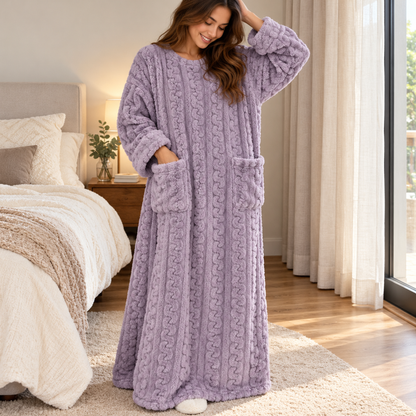 Mysella™ | Mjuk fleece, praktiska fickor och värme under vintern