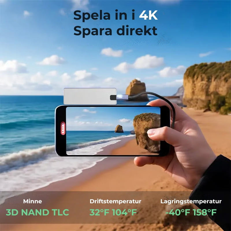 SpeedVault™ | Extern USB 3.0 Lagringsminne