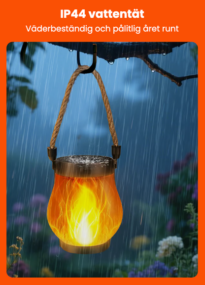 Eldglöd – lyktan med den levande lågan