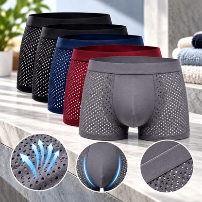 BambuKomfort™ – Mjuka Herrboxers i Bambufiber