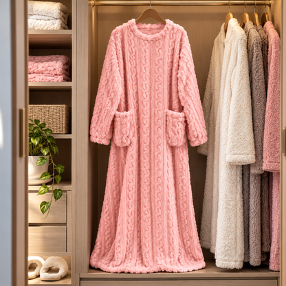 Mysella™ | Mjuk fleece, praktiska fickor och värme under vintern