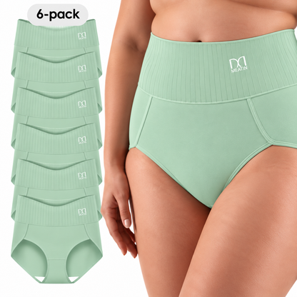MageForm® 6-Pack Höga Midjetrosor – Bekväma & Formande