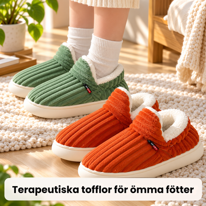 New Jersey Fluffy | Terapeutiska, mjuka fleece-vintertofflor