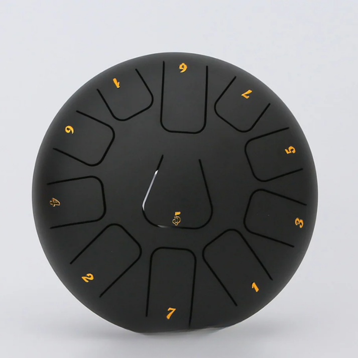 Harmonii KlankOase™ Steel Tongue Drum – Magiskt klangskålsljud för avkoppling, meditation och kreativt uttryck