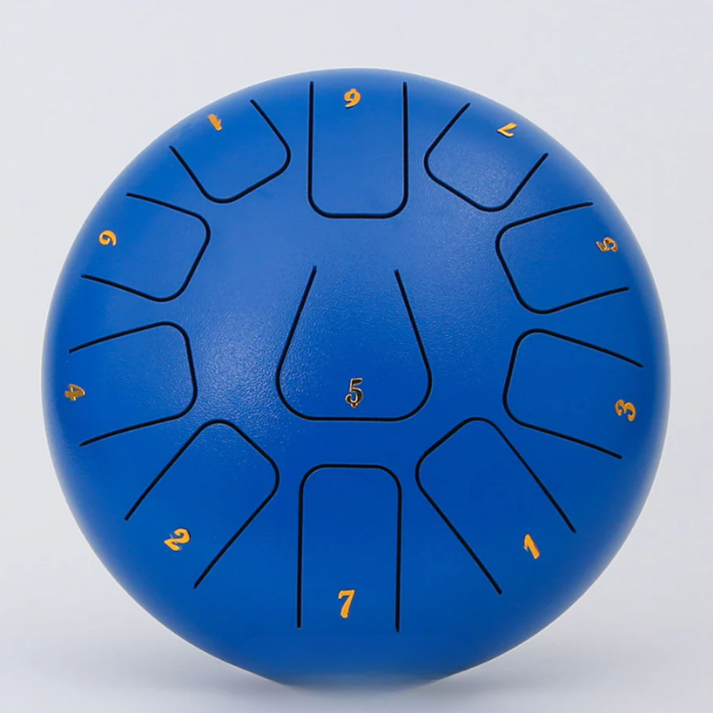 Harmonii KlankOase™ Steel Tongue Drum – Magiskt klangskålsljud för avkoppling, meditation och kreativt uttryck