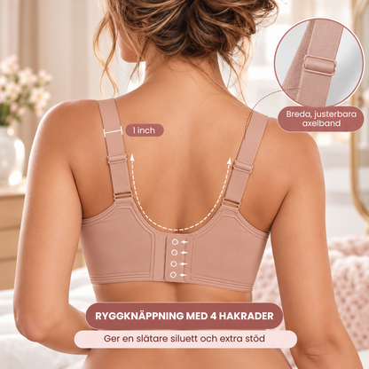 Lyftella™ | Sömlös BH med gelstöd, full täckning och lyftande effekt – utan bygel