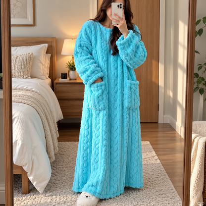 Mysella™ | Mjuk fleece, praktiska fickor och värme under vintern