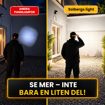 Solbergs light - Lys upp mer, se tydligare och ha händerna fria!