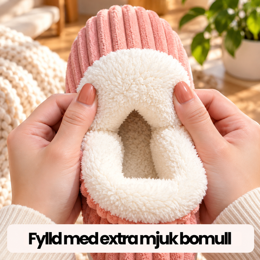New Jersey Fluffy | Terapeutiska, mjuka fleece-vintertofflor