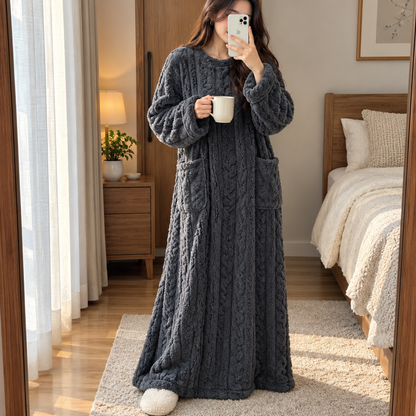 Mysella™ | Mjuk fleece, praktiska fickor och värme under vintern