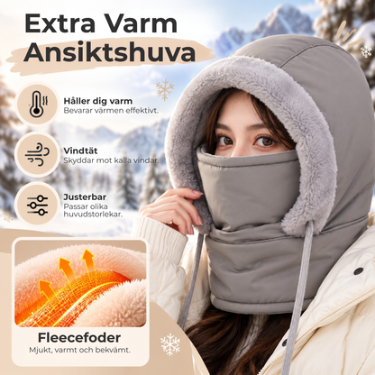 Iconic ™ - Justerbar, varm och vindtät vintermössa som täcker ansiktet