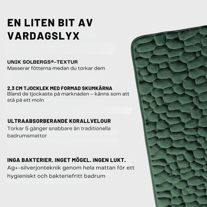 NordStep™ – Halksäker badrumsmatta med mjuk komfort