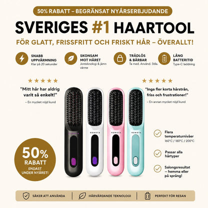 NordGlow™ 3D  - Värmeborste