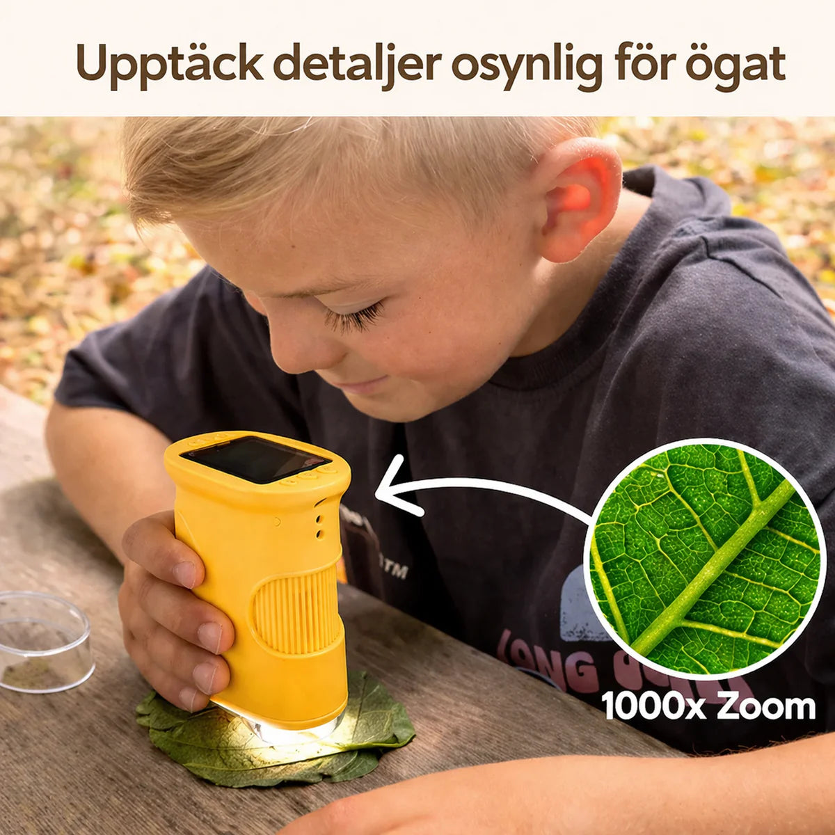 NaturLins™ Barnmikroskop