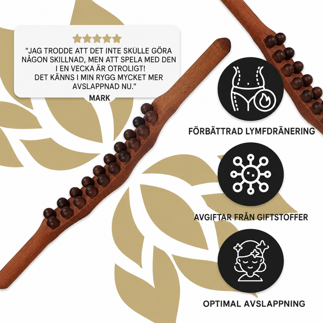 Uppsala Massage™ – Terapistav i trä