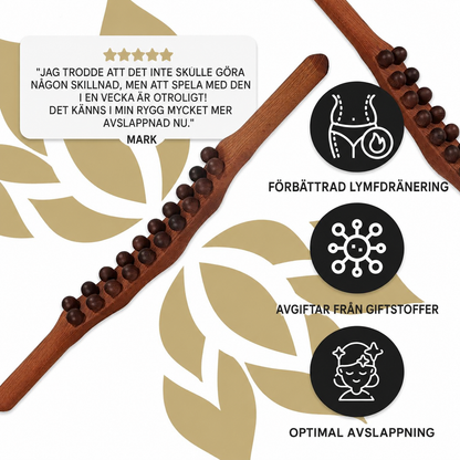 Uppsala Massage™ – Terapistav i trä