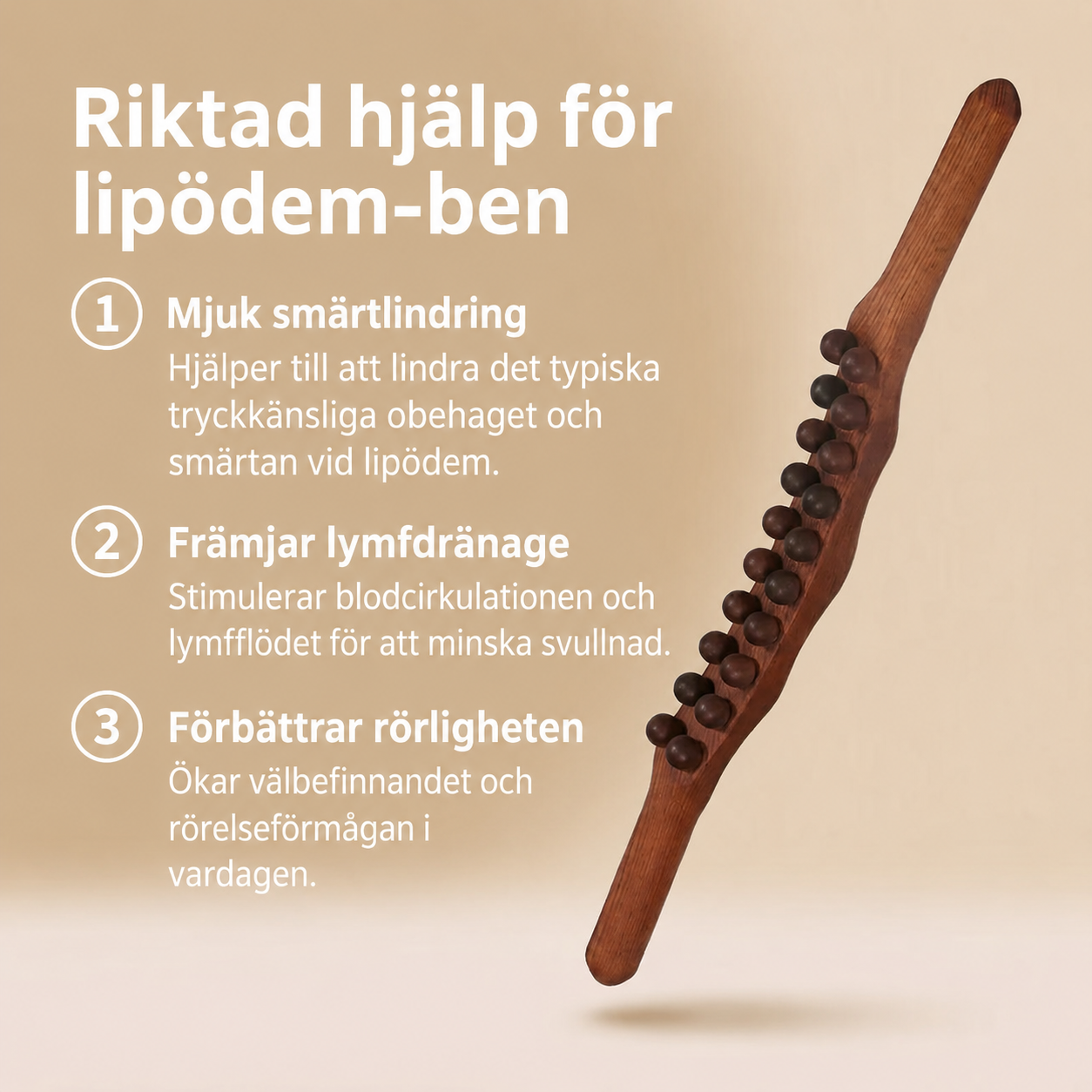 Uppsala Massage™ – Terapistav i trä