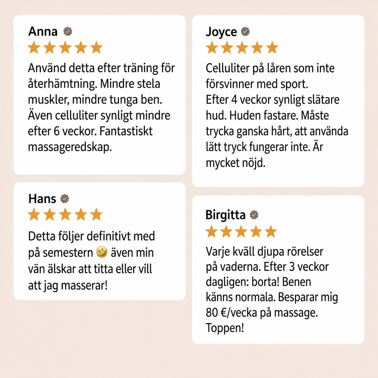 Uppsala Massage™ – Terapistav i trä