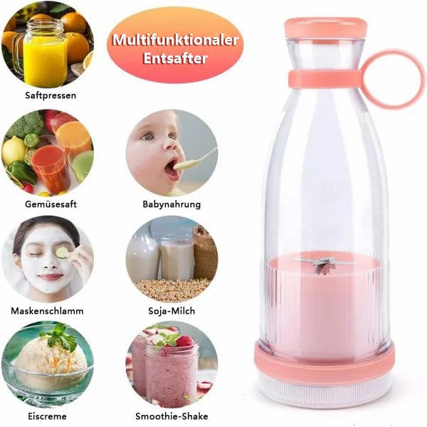 Bärbar Juicer Bästsäljare | 🌟 Färsk Juice, När som helst, Var som helst!