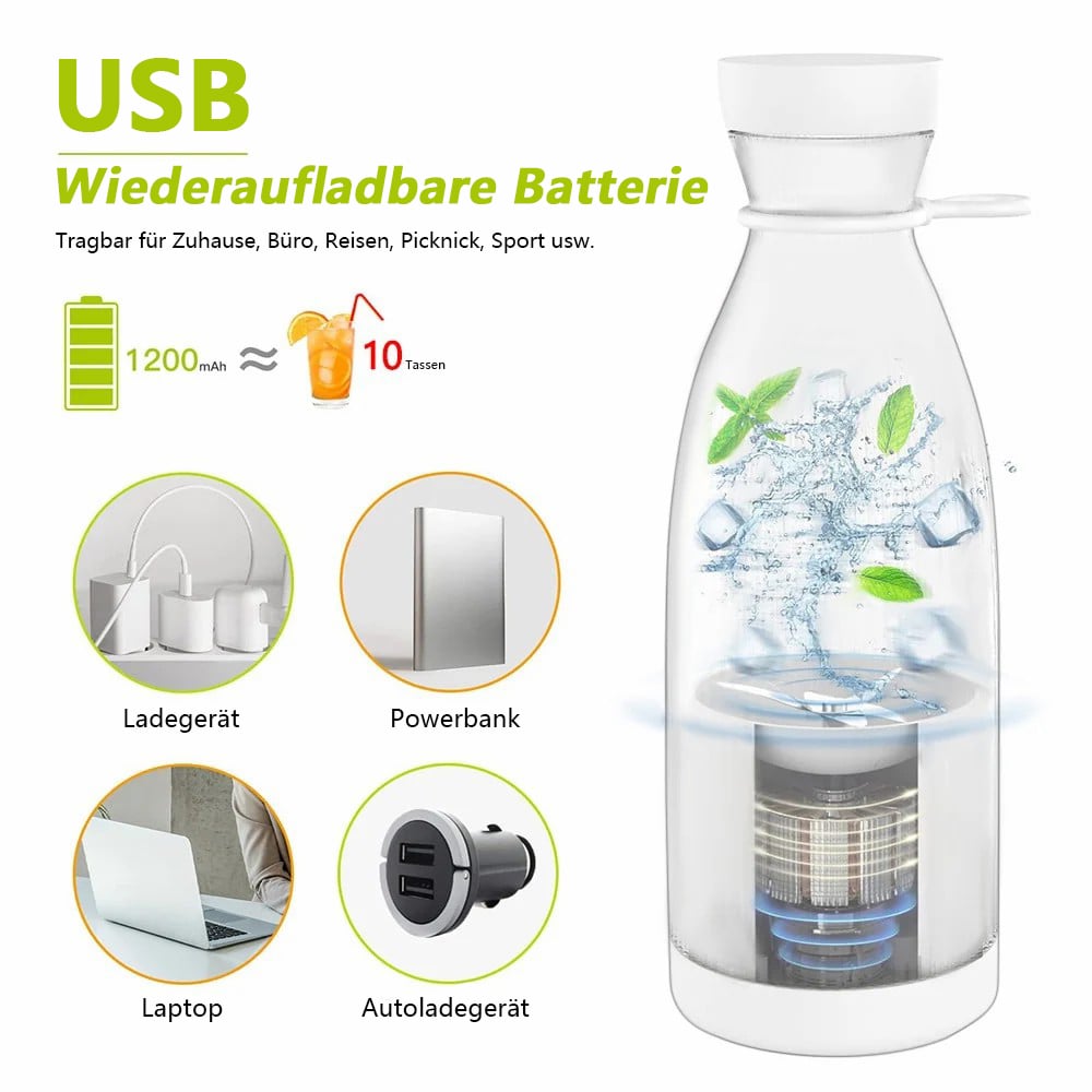 Bärbar Juicer Bästsäljare | 🌟 Färsk Juice, När som helst, Var som helst!