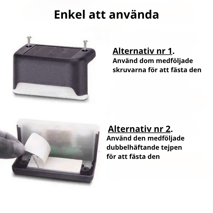 Solcellsdriven Utomhuslampa - Skapar en stämningsfull atmosfär