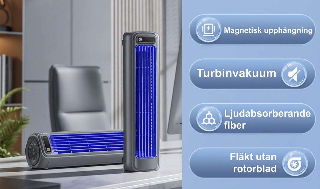 CoolingSpark - Bärbar luftkylare