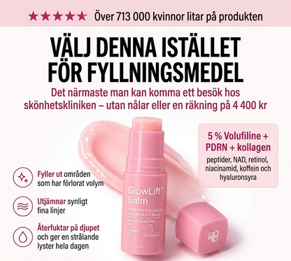 GlowLift™ Balm – Omedelbar Volym & Glow, Precis Där Du Behöver Det