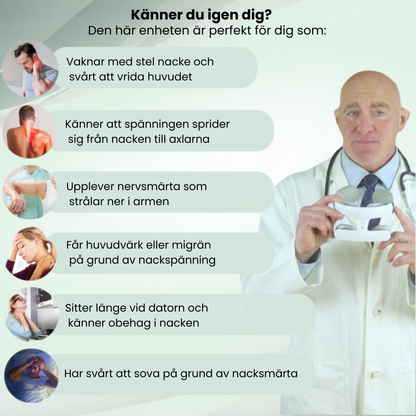 Försoning™ | Djup värme & avslappning för nacke och axlar