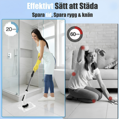 Alure™ – 9-i-1 Elektrisk Rengöringsborste
