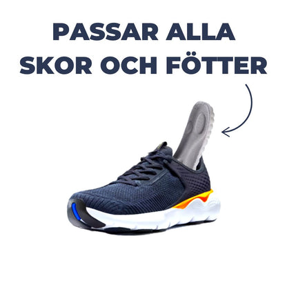 Solbergs 4D skoinlägg för hälsporre och fotvärk