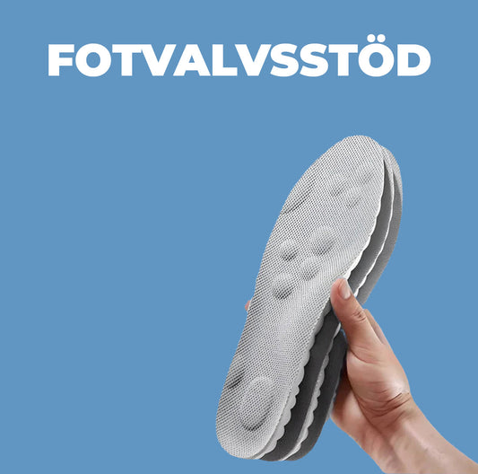 Solbergs 4D skoinlägg för hälsporre och fotvärk