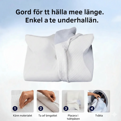 NordRo Ergonomisk Nackkudde - God sömn, mindre stress, ett bättre liv.