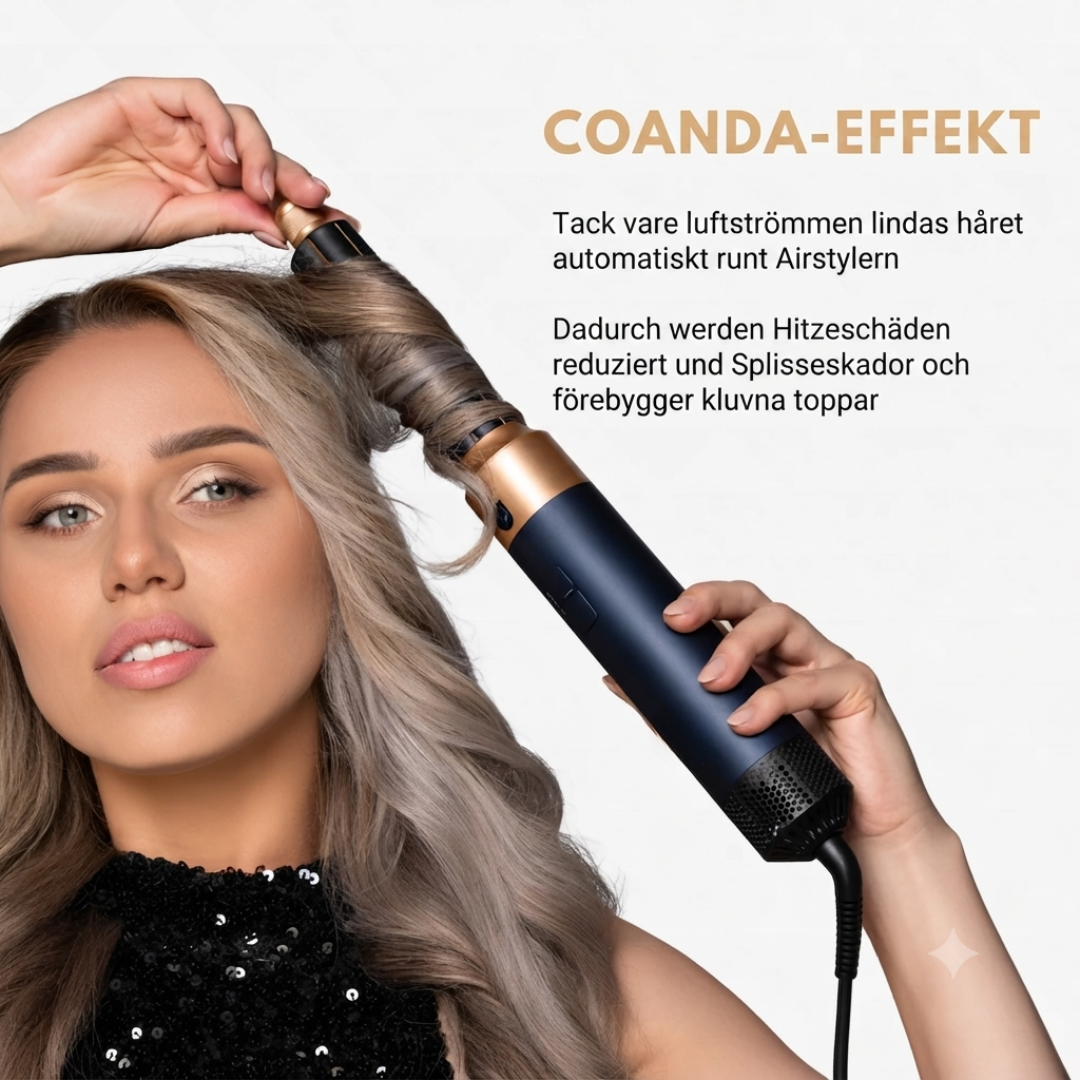Paris Airstyler - Solbergs - Perfekt hår på nolltid