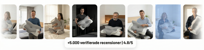 NordRo Ergonomisk Nackkudde - God sömn, mindre stress, ett bättre liv.