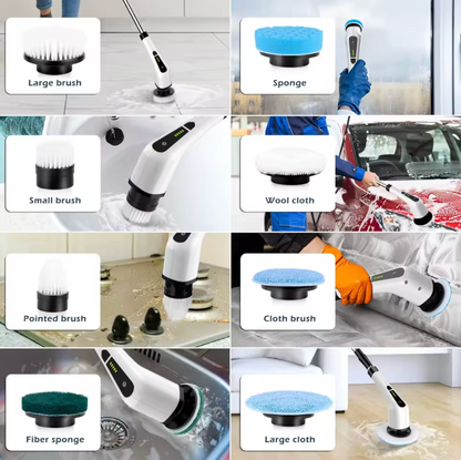 Alure™ – 9-i-1 Elektrisk Rengöringsborste