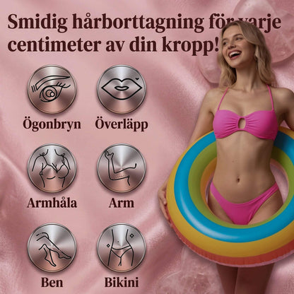 LunaSilk Vattentålig 2-i-1 Rakapparat