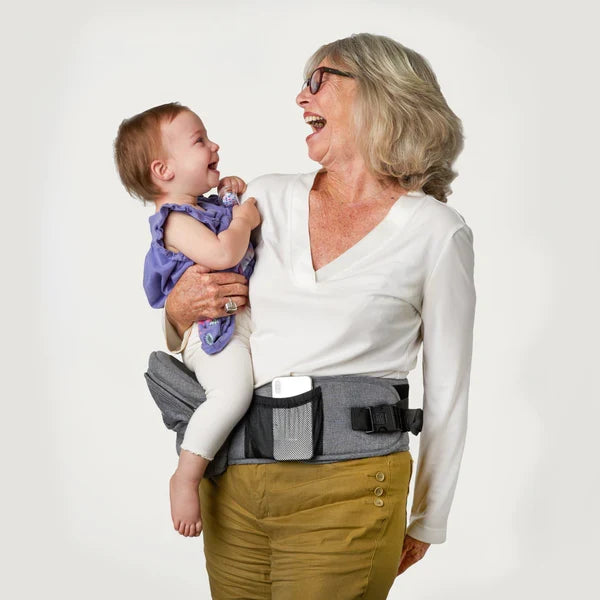 SnuggleSeat™ - Din smidiga bärlösning för bebisen!