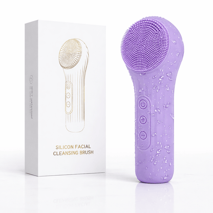 GlowMatic – Elektrisk Ansiktsrengöringsborste med Sonic-Vibration & IPX7 Vattentät Design