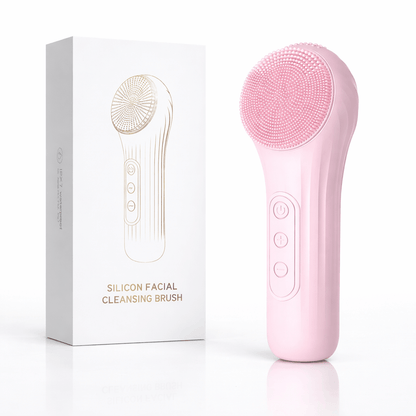 GlowMatic – Elektrisk Ansiktsrengöringsborste med Sonic-Vibration & IPX7 Vattentät Design