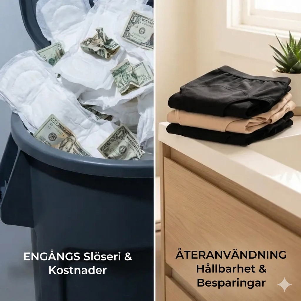 DryFlow™ - Det enda läckagesäkra inkontinensunderklädet som rymmer upp till 100 ml