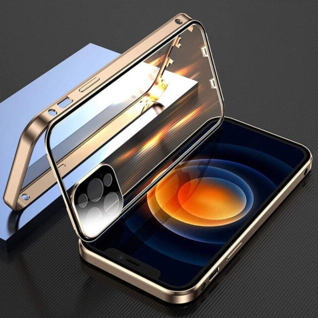 WonderCase™ dubbelsidigt skyddande iPhone-fodral | Ultimat skydd mot fall och repor